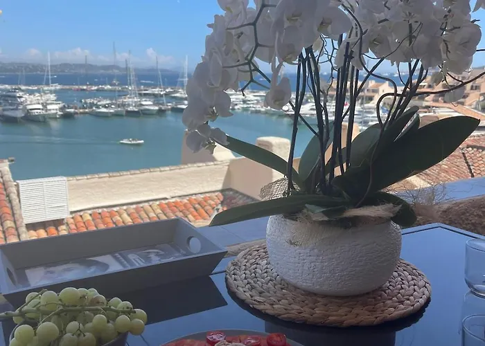 Superbe Triplex Vue Panoramique Sur Saint-tropez كوغولين